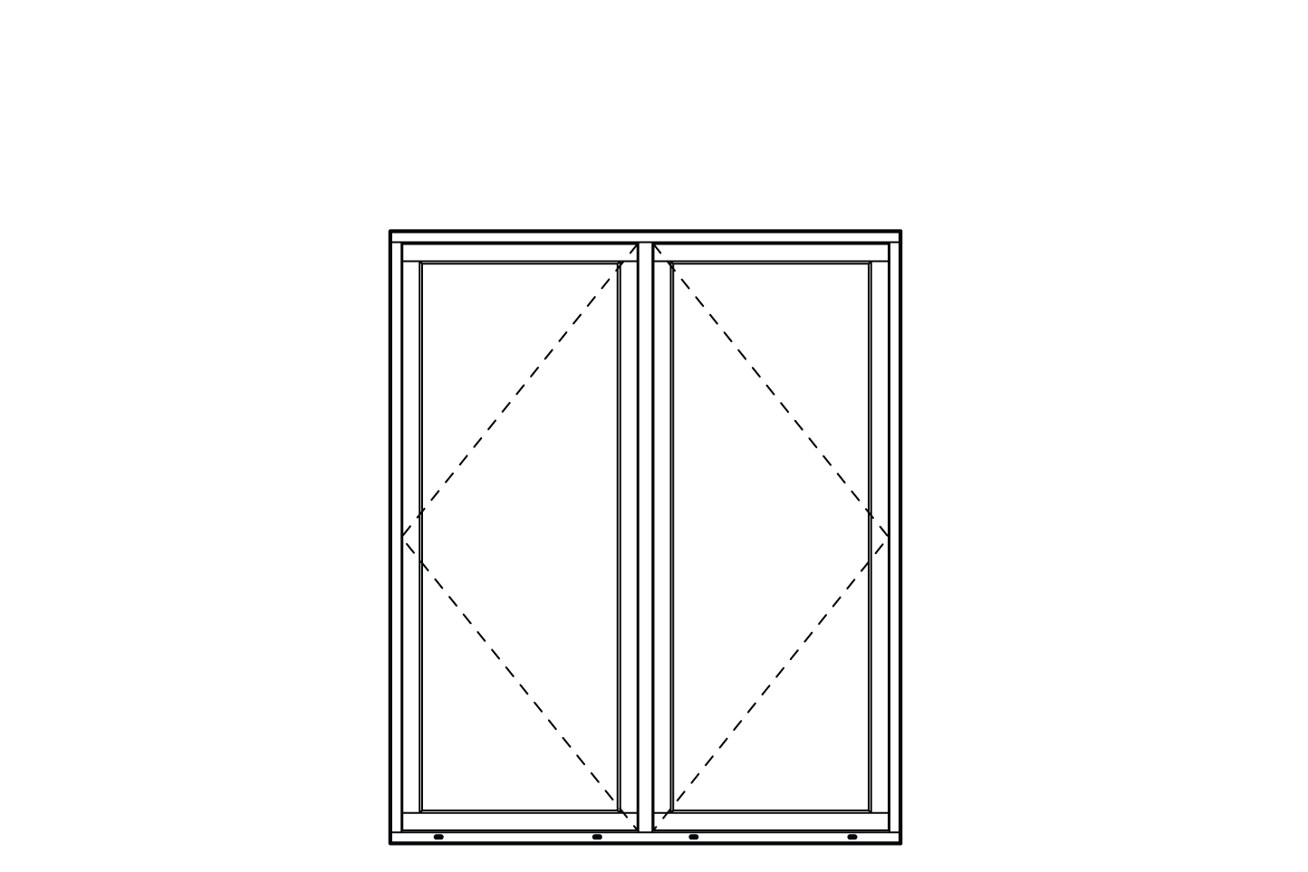 The H Casement Window - H Window